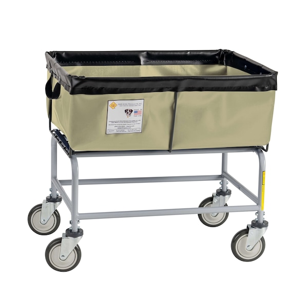 Elevated Basket Truck, Vinyl, 3 Bushel, Beige